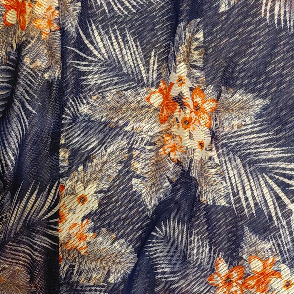 Top/Skirt Boy Shorts Swimsuit. Floral Navy 5X Never Worn. New Condition. - Picture 5 of 8